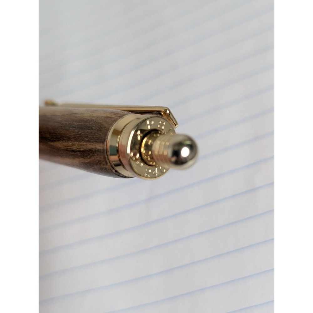 Used PSI CP 2400 Bullet‎ Rollerball Pen Wood NEEDS NEW INK REPLACEMENT - Picture 4 of 6
